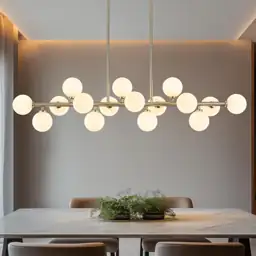 55" Globe Sputnik Linear Chandelier,… — Photo 1