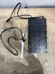 SUPERDANNY Flat Plug Power Strip… — Photo 3