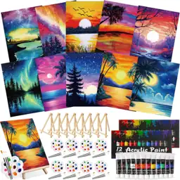 Ctosree 72-Piece Vivid Sunset Paint… — Photo 1