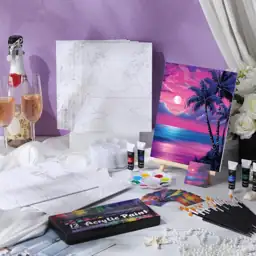 Ctosree 72-Piece Vivid Sunset Paint… — Photo 2