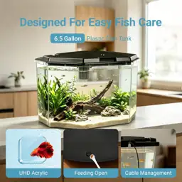 Koller Products 6.5-Gallon Aquarium Kit… — Photo 2