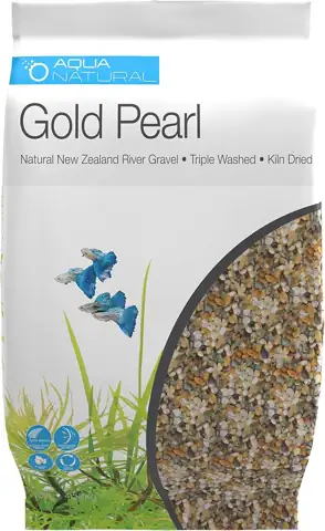Aqua Natural Aquarium Substrate, Gold… — Photo 1