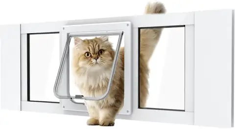 Aluminum Cat Door for Windows… — Photo 1