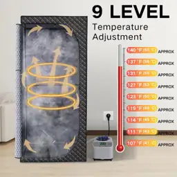 Portable Steam Sauna with 3L/1500W… — Photo 2
