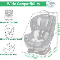 YOREPEK Car Seat Travel Bag,… — Photo 2
