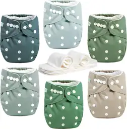 wegreeco Cloth Diapers 6 Pack… — Photo 2