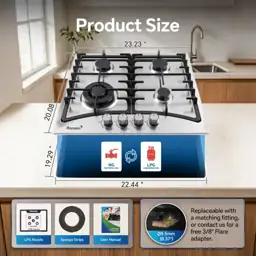 Ranein 24 Inch 4 Burner… — Photo 2