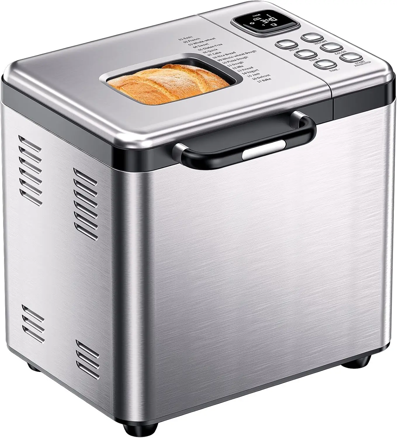 Bread Maker, 2LB Stainless Steel… — Photo 1