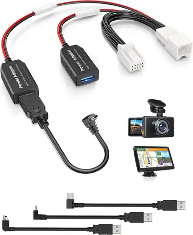 Dash Cam Power Adapter, 10… — Photo 1