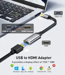Reborn USB to HDMI Adapter,… — Photo 2