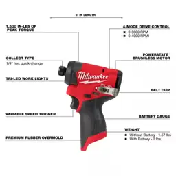 M12 FUEL 12V Lithium-Ion Brushless… — Photo 2