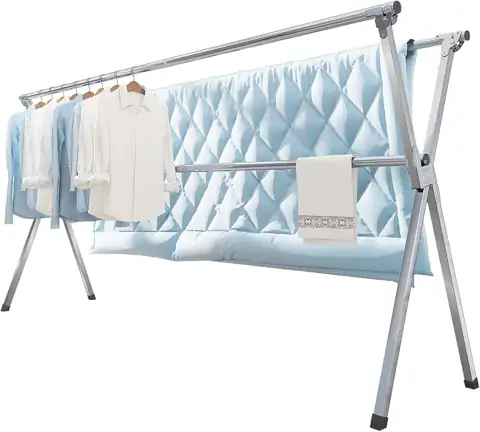 Vikaqi Clothes Drying Rack 79"… — Photo 1