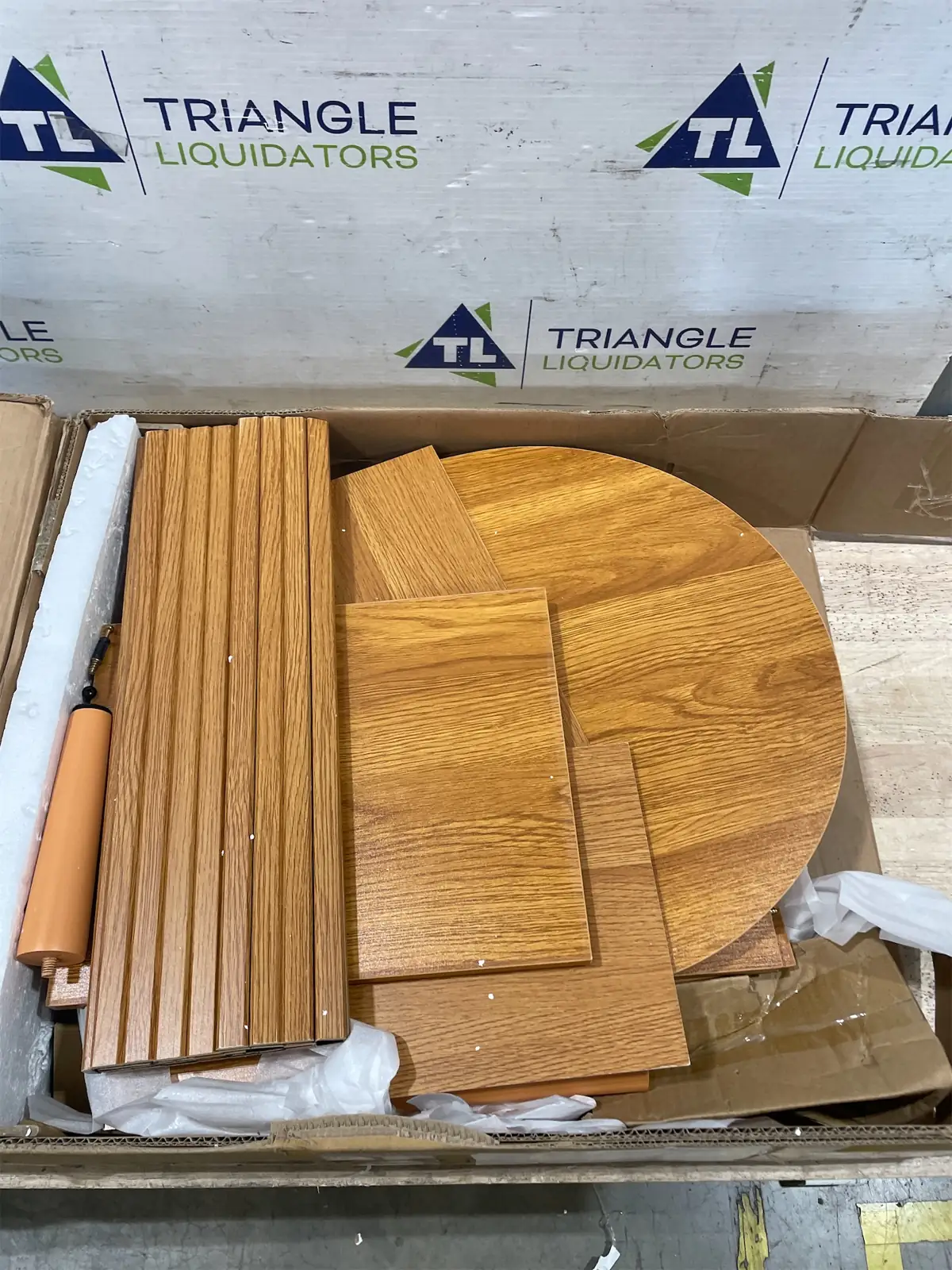 Aisword Round End Table — Photo 1