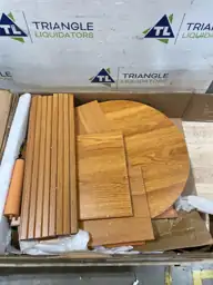 Aisword Round End Table — Photo 1
