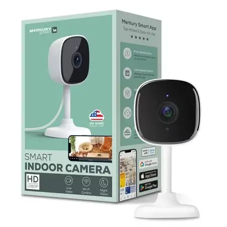 Merkury Smart Indoor Camera 1080p… — Photo 1