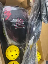 Wood Pickleball Paddles Set of… — Photo 5