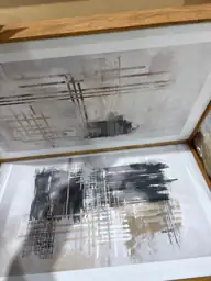 Ausril Large Neutral Abstract Beige… — Photo 5