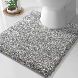 Yimobra Fluffy U-Shaped Toilet Rug,… — Photo 1