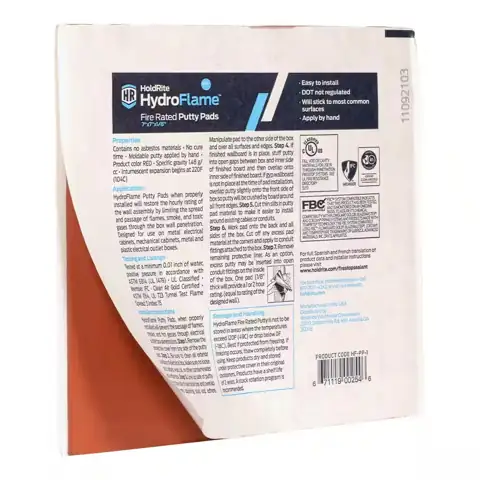 HOLDRITE HydroFlame Firestop Pro 7… — Photo 1