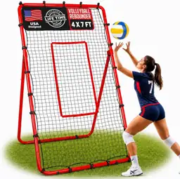 Volleyball Rebounder Net, 6 Adjustable… — Photo 1