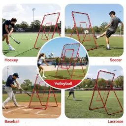 Volleyball Rebounder Net, 6 Adjustable… — Photo 2