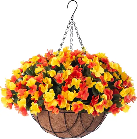 Artificial Fall Hanging Flowers with… — Photo 1