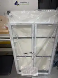No-Assembly Folding Bookshelf 3-Tier Vintage… — Photo 3