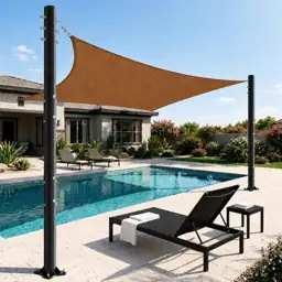 2 Pack Shade Sail Poles,… — Photo 1