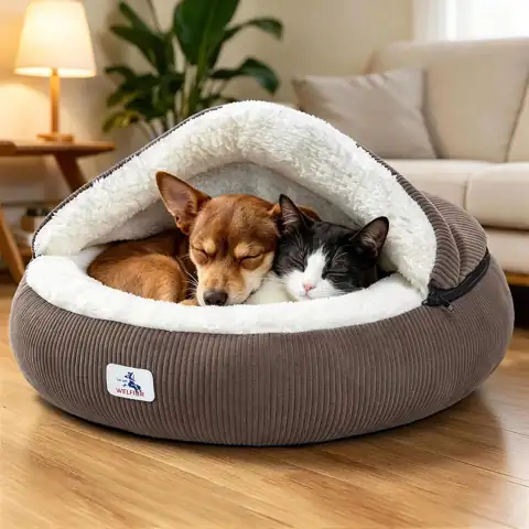 Calming Cozy Dog Cave Cover… — Photo 1