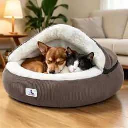 Calming Cozy Dog Cave Cover… — Photo 1