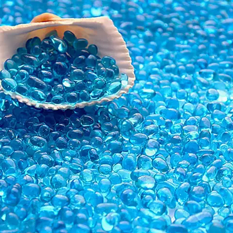 Glass Stones 1Lb/460g Irregular Sea… — Photo 1