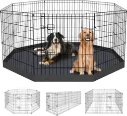 PEEKABOO Dog Playpen 30"H, 8… — Photo 1