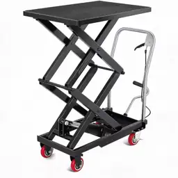 Heavy-Duty Hydraulic Double Scissor Lift… — Photo 1
