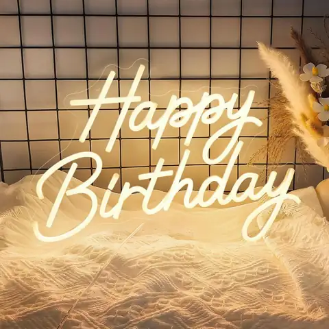 Happy Birthday Neon Sign for… — Photo 1