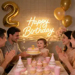 Happy Birthday Neon Sign for… — Photo 2