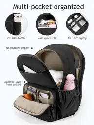 Travel Backpack for Women, 15.6-In… — Photo 2