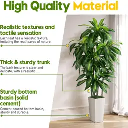 Artificial Dracaena Tree Indoor, 5FT… — Photo 2