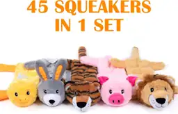 Nocciola 5-Pcs Dog Squeaky Toys… — Photo 2