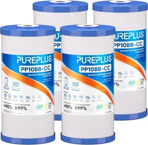 PUREPLUS 5 Micron 10"x4.5" Whole… — Photo 1