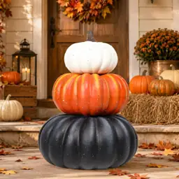 23 Inch Large Stackable Pumpkin,3… — Photo 1