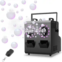 Fog Bubble Machine, 1500W 3-in-1… — Photo 1
