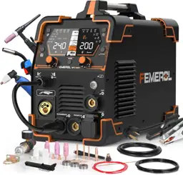 Plasma Cutter/Welder 200A 6-in-1, 110/220V… — Photo 1