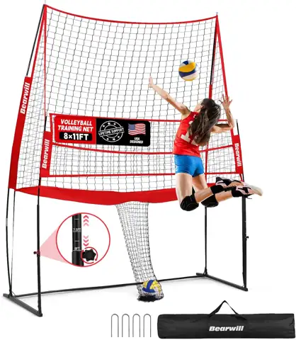Volleyball Training Net Equipment 11x8FT… — Photo 1