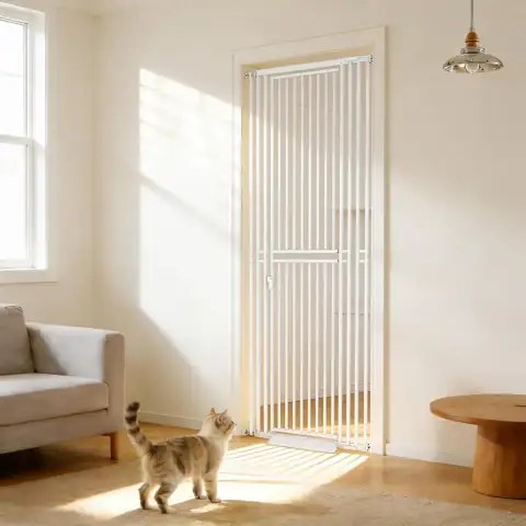78.74" Extra Tall Cat Gate,… — Photo 1