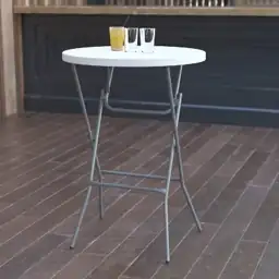 Flash Furniture 2.6-Foot Round Granite… — Photo 2