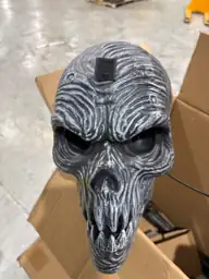 7.5 FT Grave & Bones Animated LED Soul Stealing Reaper | Triangle ...