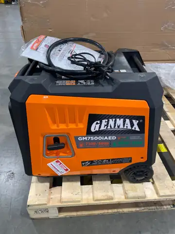 GENMAX GM7500iAED Dual Fuel Portable… — Photo 1