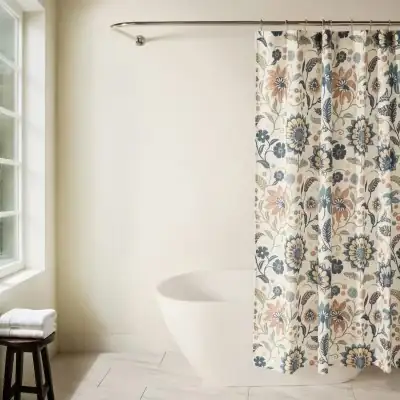 Casual Comfort Polyester Printed Shower… — Photo 1