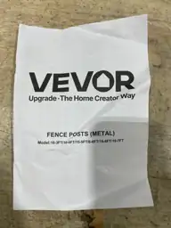 VEVOR U-Channel Sign Post 4Pack… — Photo 3