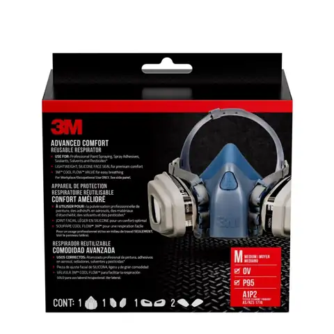 3M P100 Multi-Purpose Half Face… — Photo 1